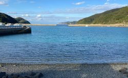 宮の浜海水浴場と江上天主堂に行ってきました。